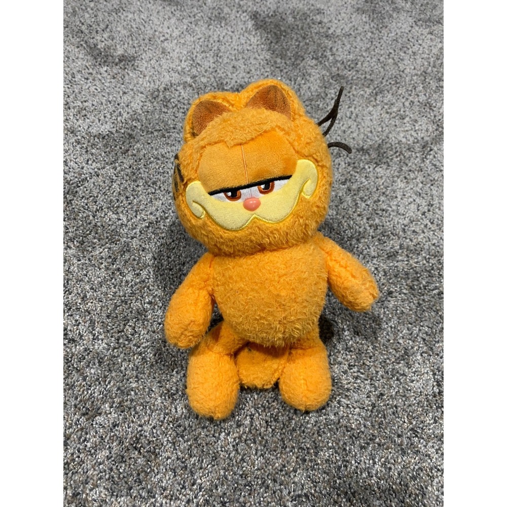 The Garfield Movie AniMagic Goliath Orange Cat Plush Toy 2024 Movie Version 8in